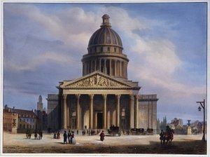Vue du Panthéon - par Arnout