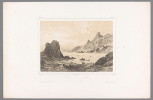 Vue de Kullaberg près du Kattegat - Louis Julien Jacottet