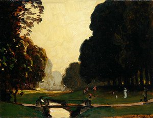 La Petite Fulda dans le Parc Karlsaue, Kassel