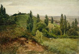 Le versant ouest du Doernberg, près de Kassel