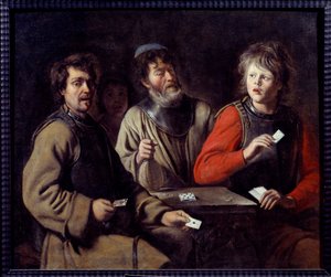 Soldats jouant aux cartes - Louis le Nain