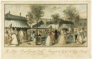 Promenade dans le jardin du Palais Royal