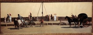 Passage du Pont Royal à Paris - Louis Leopold Boilly