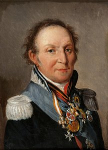 Portrait du maréchal de camp comte Ludwig Adolf Peter de Sayn-Wittgenstein-Ludwigsburg 1769-1843 - Louis Leopold Boilly