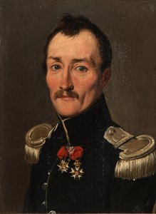 Portrait of Gaston de Banyuls de Montferre in Uniform - Louis Leopold Boilly