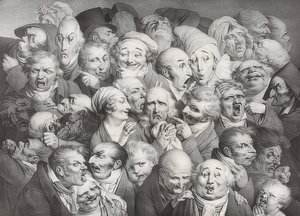 Réunion de 35 têtes diverses - Louis Leopold Boilly