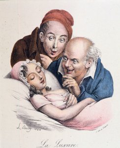 Les Sept Péchés Capitaux : La Luxure par Boilly