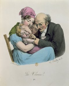 La Vaccination, gravée par François Séraphin Delpech, 1827
