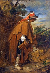 Le Bandit, vers 1819-21 (huile sur papier marouflé sur toile)