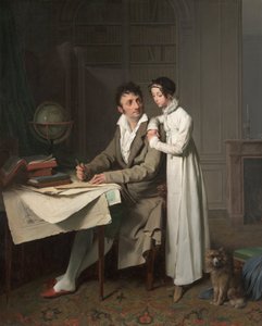 La leçon de géographie (Portrait de Monsieur Gaudry et de sa fille)