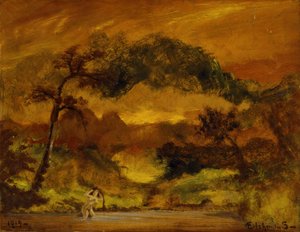 Branches en surplomb - Louis M. Eilshemius
