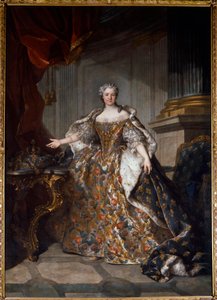 Portrait de Marie Leszczynska (1703-1768) Reine de France