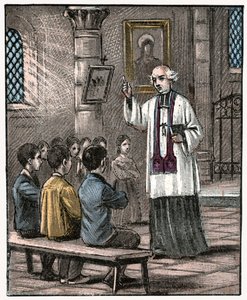 Première Communion, vers 1880 - Louis Maitrejean