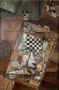 Nature morte avec un échiquier