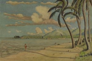 Plage à Apia, Samoa