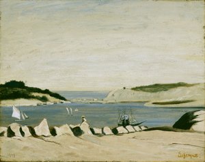 Scène côtière, 1909 - Louis Michel Eilshemius