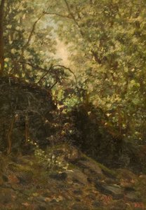 Nuit à travers la forêt - Louis Michel Eilshemius