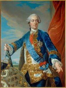 Portrait de Louis XV - Louis Michel van Loo