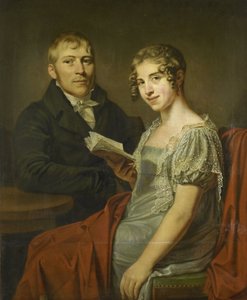 Hendrik Arend van den Brink (1783-1852) et son épouse Lucretia Johanna van de Poll (1790-1850)