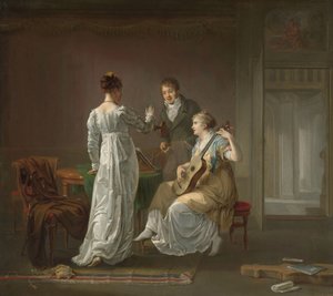 La Leçon de musique - Louis Moritz