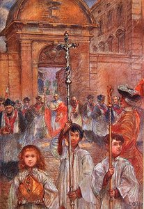 Procession solennelle à Fréjus en l