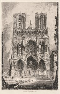Cathédrale de Reims, façade