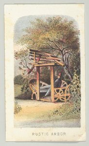 Arbor rustique, de la série, Vues de Central Park, New York, Partie 2