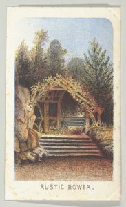 Rustic Bower, de la série, Vues de Central Park, New York, Partie 3, 1864