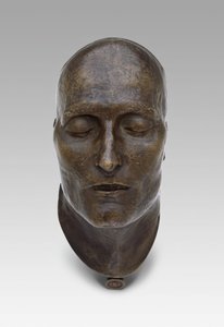 Masque mortuaire de Napoléon, modelé en 1821, moulé en 1833
