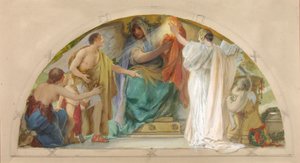Croyance ferme - Vérité, audace, confiance en soi (étude pour la porte de l