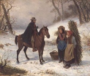 Scène de neige
