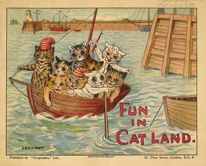 Chats dans un bateau