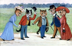 Chats en promenade