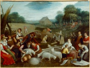 Été - Louis de (circle of) Caullery