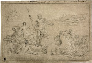 Triomphe de Neptune et Amphitrite, 1706-07 - Louis de Boullongne