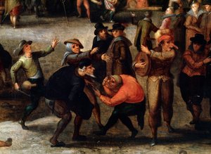 Détail de carnaval, début du 17e siècle