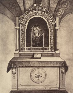 XIIIe Station. Jésus est remis entre les mains de sa mère. Cet autel est construit..., 1860 ou plus tard