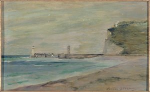 Paysage de plage, Fécamp