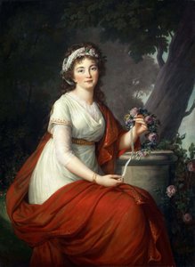 Portrait de la comtesse Tatyana Vasilyevna Yusupova, née von Engelhardt 1769-1841, 1797