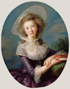 Portrait de la Vicomtesse de Vaudreuil - Elisabeth Louise Vigee Lebrun