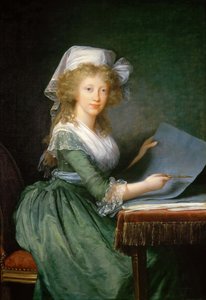 Princesse Luisa Maria de Naples et de Sicile, 1773-1802, vers 1790 - Elisabeth Louise Vigee Lebrun