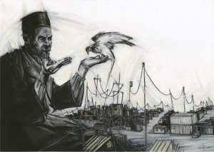 Le vieil homme et le faucon - Lourens Joubert