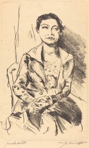 Anneliese Halbe, 1918 - Lovis Corinth