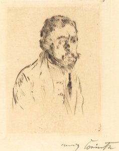 Étude de portrait de H. St. - Lovis Corinth