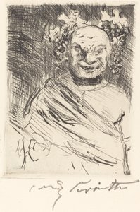 Le banquet de Trimalchio : pl. I - Lovis Corinth