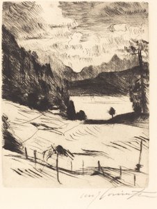 Der Walchensee, 1920 - Lovis Corinth