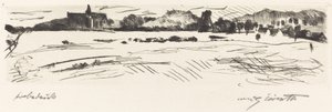 Paysage avec dunes
