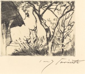 Coin de maison, 1918 - Lovis Corinth