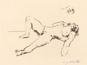 Nu féminin allongé II - Lovis Corinth