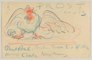 Lovis Corinth à Elly Strathmann : Carte postale, cachet postal du 19 mai 1911 - Lovis Corinth